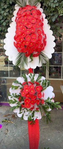 ÇİFT KATLI YAPAY ÇELENK